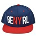 Image of GENYRL NAVY & RED SNAPBACK