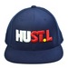 Image of HUSTL NAVY SNAPBACK